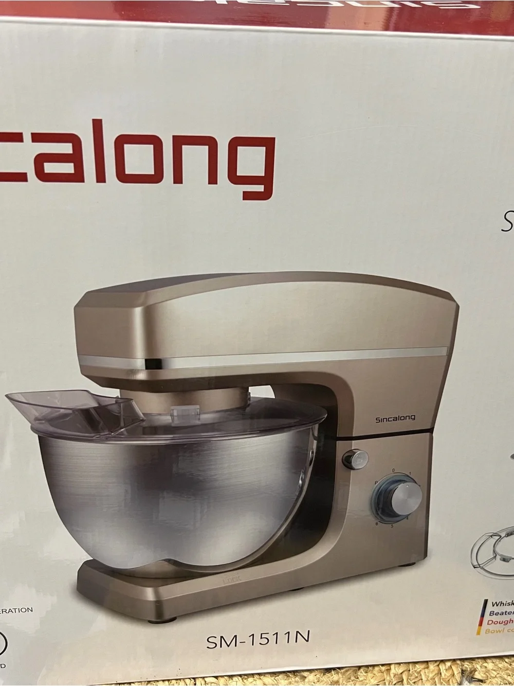 Gold Stand Mixer SM-1511N